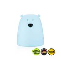 Miś Mały Lampka Silikonowa Niebieska Rabbit & Friends