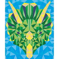 Zestaw kreatywny Mozaika Dinozaury Misterix 7+ Janod