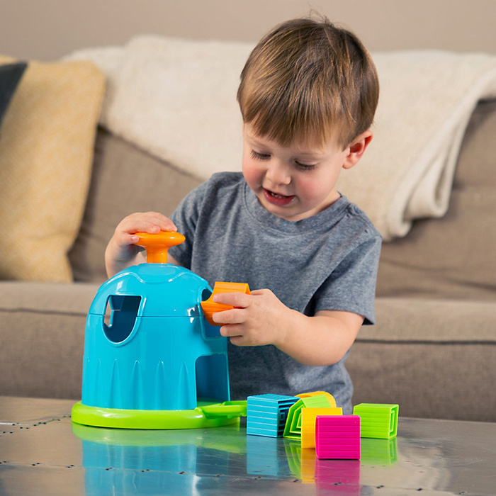 Sorter Fabryka Kształtów nauka kształtów i kolorów Fat Brain Toys