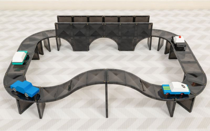 Klocki magnetyczne Connetix Creative Roads Pack 48 el