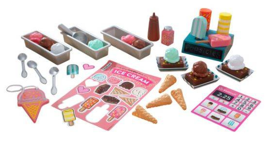 Zestaw kuchenny dla dzieci artykuły spożywcze Ice Crem Shop KidKraft