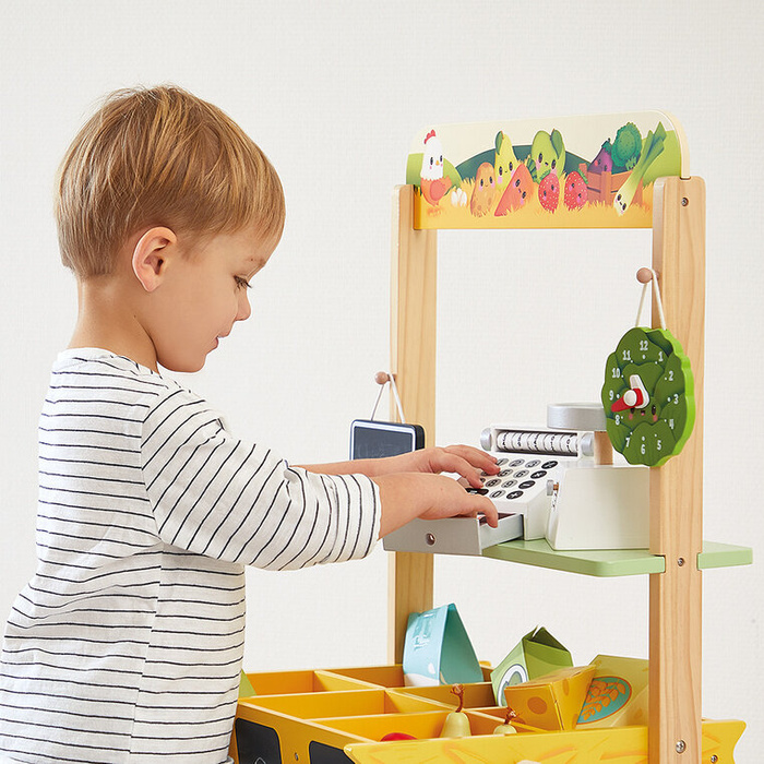 Sklep warzywniak z akcesoriami Farma Janod