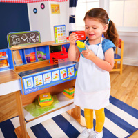 Drewniana restauracja z akcesoriami 2w1 KidKraft