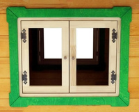 Zabawy w ogrodzie Drewniany domek do samodzielnego montażu Pilch