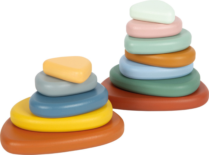 Drewniane kamienie balansujące River Rocks Montessori Small Foot