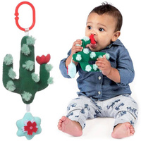 Pluszowa zawieszka kaktus z grzechotką Manhattan Toy