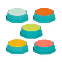 Zestaw modułowy Kombinacyjna ścieżka sensoryczna Balance & Build Set B.Toys