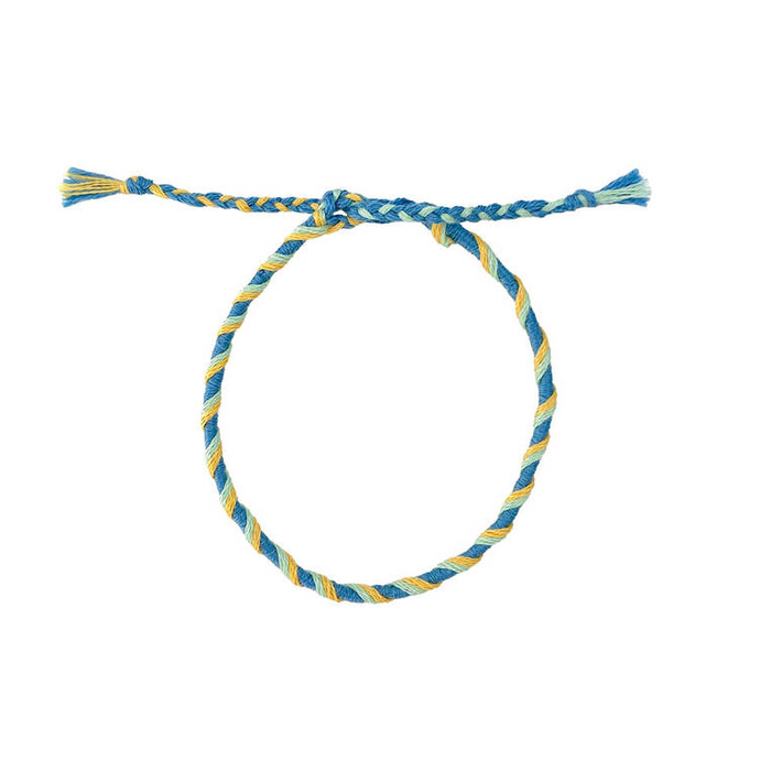 Zestaw kreatywny robienie biżuterii Tęczowe bransoletki 30 szt. Janod