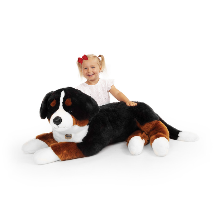 Maskotka dla dzieci Berneński pies pasterski 89 cm Rappa