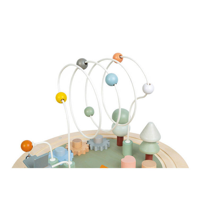 Wielofunkcyjny stolik edukacyjny drewniany z regulacją wysokości Sweet Cocoon Janod