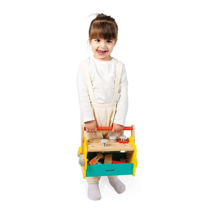 Skrzynka z narzędziami dla dzieci Robot Brico Kids Janod