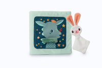 Materiałowa edukacyjna książeczka Smok Joe i jego przytulanka LILLIPUTIENS