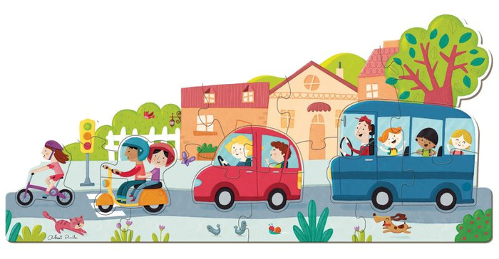 Puzzle XXL Pojazdy Goula