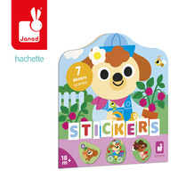 Książeczka z naklejkami Ogród Janod