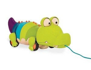 Kolorowy krokodylek zabawka do ciągnięcia B.toys