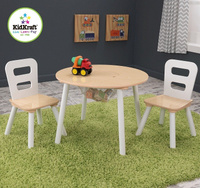 Stolik i krzesełka dla dzieci. Natural, KidKraft
