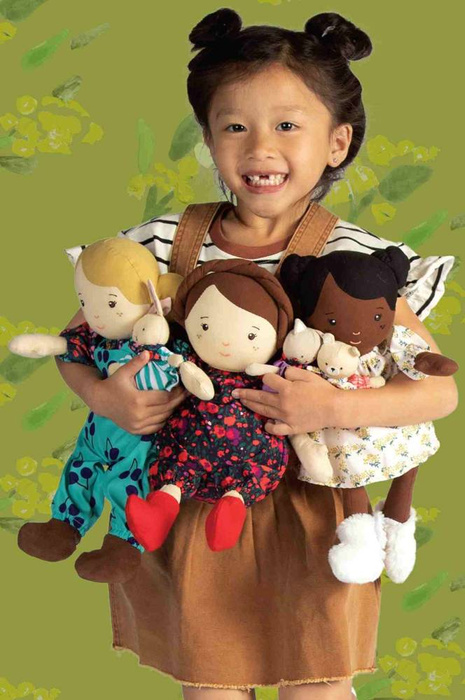 Freddie lalka z małym przyjacielem kotkiem Manhattan Toy