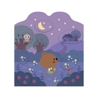 Książeczka z naklejkami Las Janod