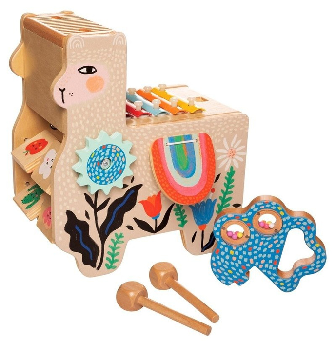 Kostka edukacyjna i instrumenty Lama Ligia Manhattan Toy