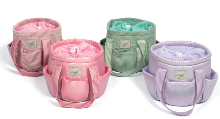 Torba na akcesoria do Hobby Horse Astrup sztruksowa różowa