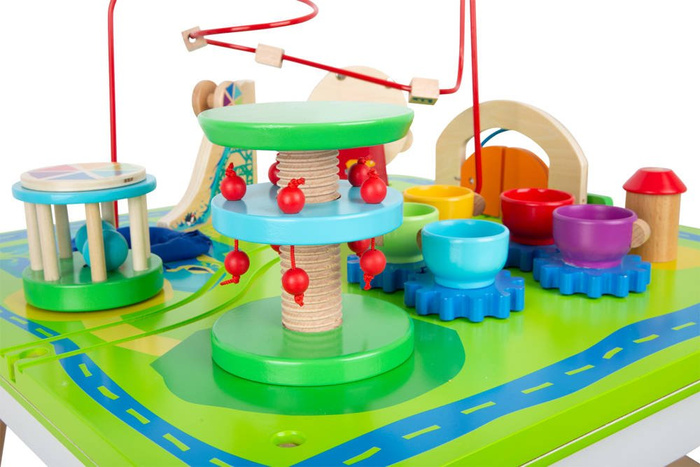 Stół do zabawy Park rozrywki 3 w 1 Small Foot