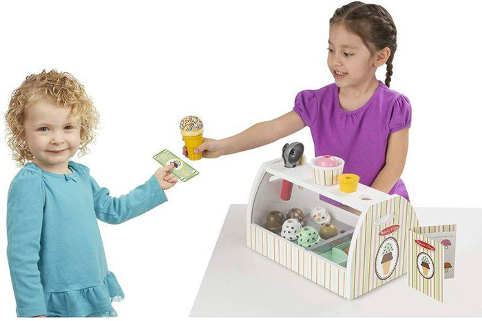 Drewniana Lodziarnia Scoop & Serve 28 el Melissa & Doug
