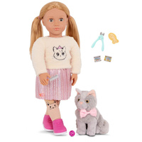 Lalka dla dzieci Sheela 46cm Our Generation