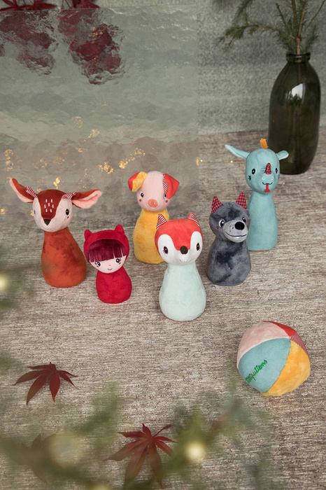 Kręgle z piłką dla najmłodszych Las LILLIPUTIENS