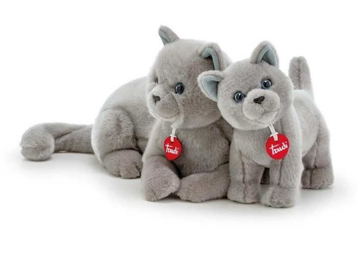 Maskotka pluszowa Kotka szara Trudi