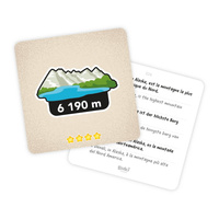 Globus Junior z obrazkami Buki