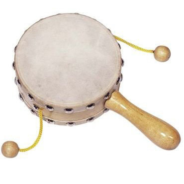 Bębenek dla dzieci z kulkami. Goki