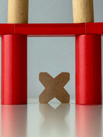 Drewniane klocki 300 elementów Mumbee