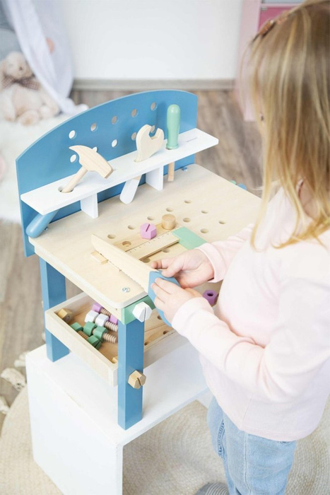 Drewniane narzędzia i warsztat Compact Styl Nordic Small Foot Design