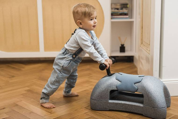 My First wielofunkcyjny jeździk pchacz dla dzieci 3w1 Scootandride Steel