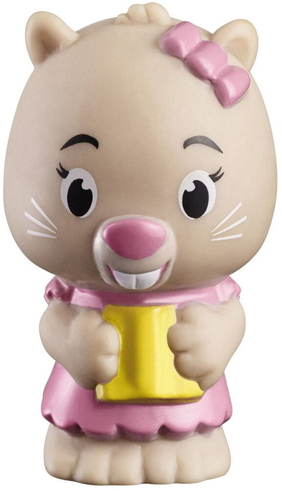 Zestaw 4 figurek rodzina bobrów Kastor Klorofil