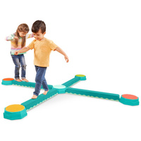 Zestaw modułowy Kombinacyjna ścieżka sensoryczna Balance & Build Set B.Toys