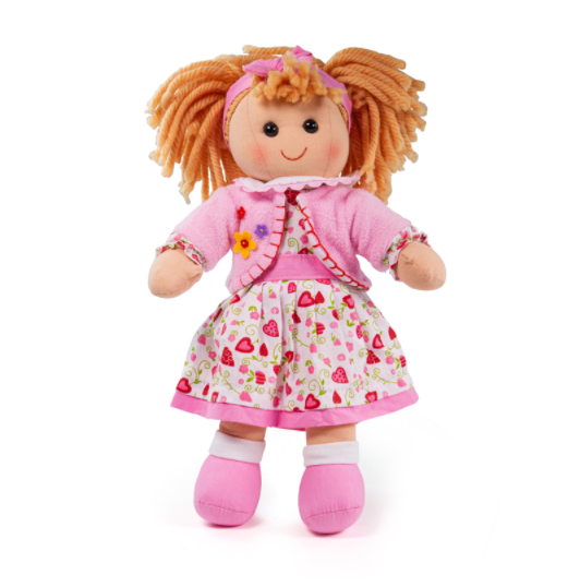 Lalka dla dziewczyn. Katarzynka, 35 cm, Bigjigs Toys