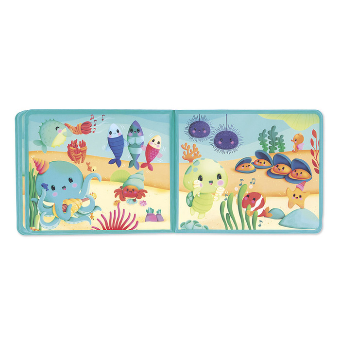 Książeczka do kąpieli Przyjęcie pod wodą Janod