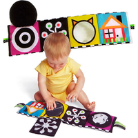 Zabawka dla niemowląt, miękka książeczka. Uśmiech dziecka, Manhattan Toy