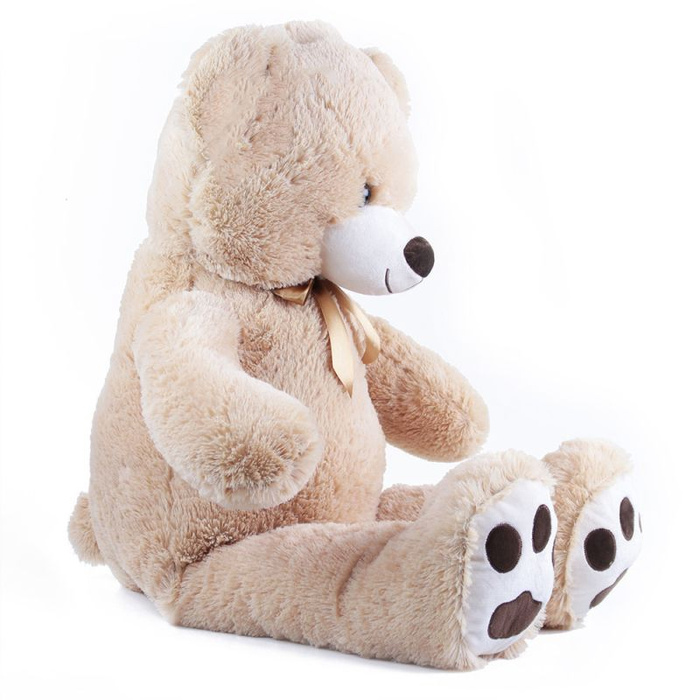 Maskotka dla dzieci duży jasnobrązowy miś Fido 100 cm Rappa