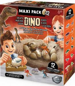 Mega paka jajek dinozaura - 12 sztuk 2138 Buki