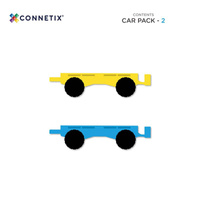 Klocki magnetyczne Rainbow Car Pack Connetix