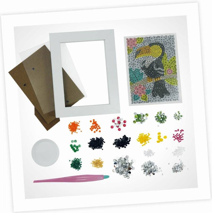 Mozaiki z kryształków - TUKAN DP004 Buki