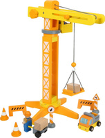 Obrotowy dźwig z akcesoriami Pracuś Small Foot