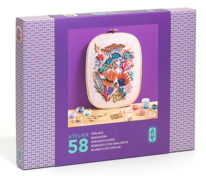 Haft koralikowy dla dorosłych AGA Atelier 58 Djeco