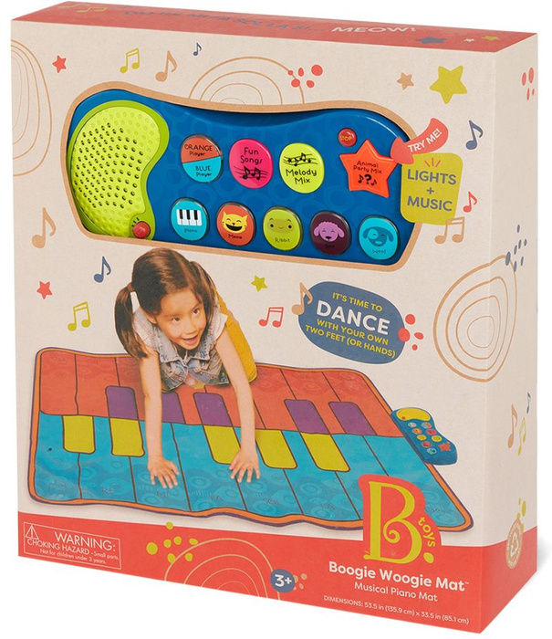 Pianino podłogowe mata muzyczna dla dzieci Boogie Woogie Mat B.Toys