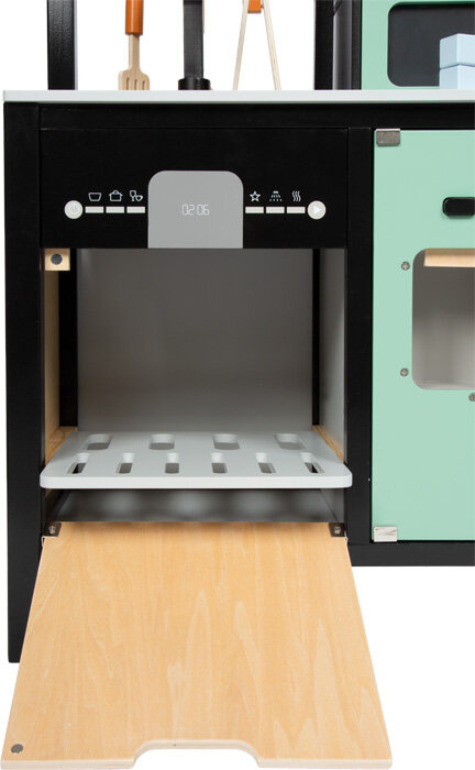 Drewniana kuchnia z wyspą kuchenną do zabawy dla dzieci Small Foot