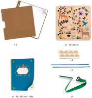 Zestaw praska i zielnik Botanik zrób to sam Djeco