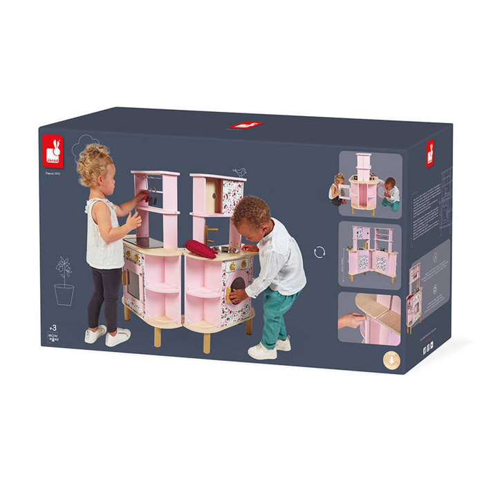 Kuchnia dla dziewczynek Twist z dodatkami Janod