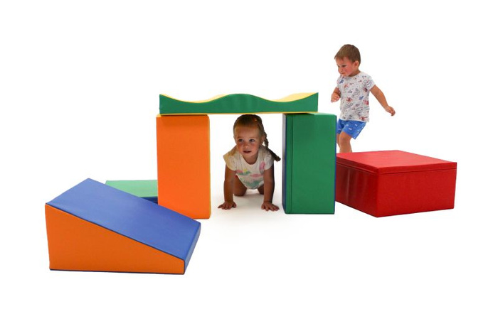 Zestaw do zabawy wielokolorowy Soft Play Discoverer IGLU